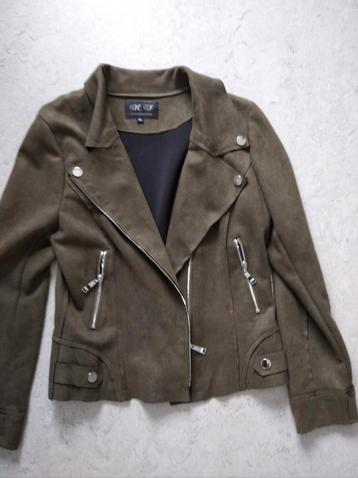 Vest met bijpassende rok kaki (Close Up), Enlèvement ou Envoi, Comme neuf