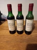 3 fles Chateau Flotis 1985 (37,5 cl), Ophalen of Verzenden, Zo goed als nieuw