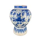 Delfts blauw-witte aardewerken vaas, Ophalen of Verzenden
