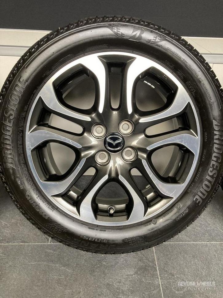 16 inch originele Mazda 2 III velgen + banden 4x100 9965 40, Auto-onderdelen, Banden en Velgen, Banden en Velgen, Zomerbanden