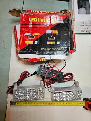 Led flash Light White.  Ref. HS -5127, Autos : Pièces & Accessoires, Enlèvement ou Envoi