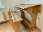 schoolbank 1m 20 x 120x 1m, Maison & Meubles, Enlèvement, Utilisé, Bureau
