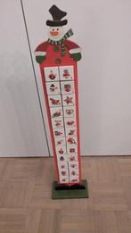 Adventskalender met schuifjes, Diversen, Kerst, Ophalen of Verzenden, Gebruikt
