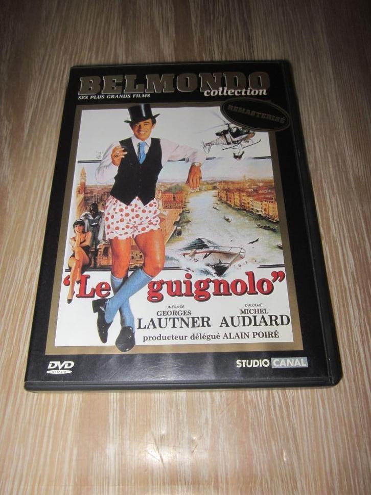 Jean Paul Belmondo - Le Guignolo - DVD, Cd's en Dvd's, Dvd's | Actie, Zo goed als nieuw, Actie, Alle leeftijden, Ophalen of Verzenden