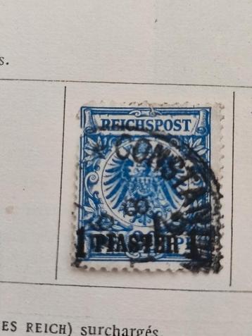 Levant Allemagne 1884-1889, Enlèvement ou Envoi