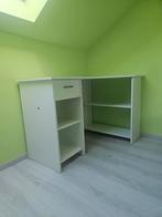 Hoekbureau wit, Huis en Inrichting, Ophalen, Gebruikt, Bureau