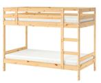 Lit superposé MYDAL 2 personnes + 1 matelas, 100 cm, 210 cm, Enlèvement, Utilisé