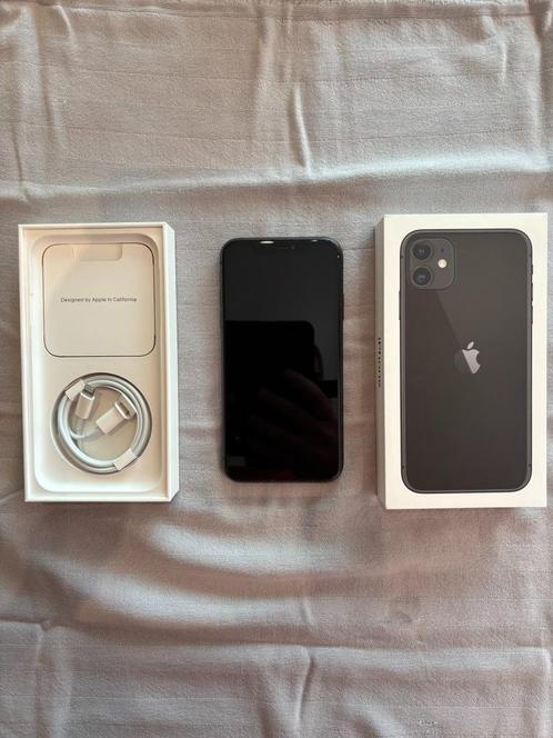 iPhone 11 64GB, Telecommunicatie, Mobiele telefoons | Apple iPhone, Gebruikt, 64 GB, iPhone 11, Zwart, Ophalen of Verzenden