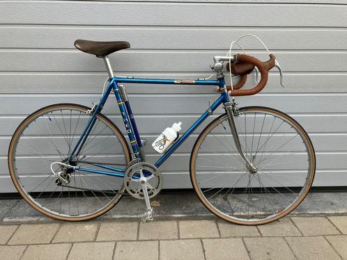 Retro koersfiets, Vélos & Vélomoteurs, Vélos | Ancêtres & Oldtimers, 55 à 59 cm, Années 60 ou plus récent, Enlèvement