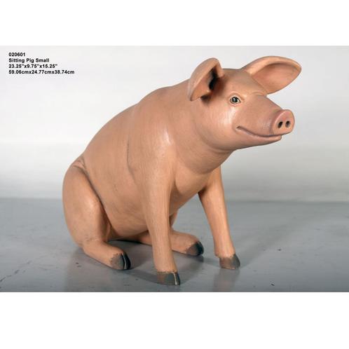 Fat Pig 128 cm - varken beeld, Verzamelen, Dierenverzamelingen, Nieuw, Ophalen