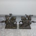 oude antieke decoratiebeelden jachttafereel, Antiek en Kunst, Curiosa en Brocante, Ophalen