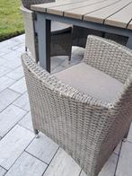 tuinstel, Tuin en Terras, Tuinsets en Loungesets, Ophalen, Gebruikt, 6 zitplaatsen, Wicker