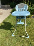 GRACO compacte opvouwbare kinderstoel , lichtblauw, Kinderen en Baby's, Kinderstoelen, Ophalen, Gebruikt, Inklapstoel, Gordel(s)