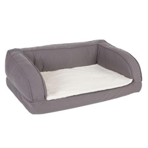 Grijs orthopedisch hondenbed maat M, Dieren en Toebehoren, Hondenmanden, Gebruikt, Polyester, Ophalen