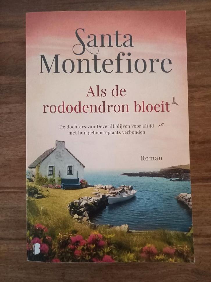 Santa Montefiore - Als de rododendron bloeit, Boeken, Romans, Zo goed als nieuw, Amerika, Ophalen of Verzenden