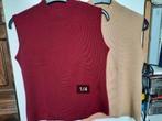 Dames Topjes - 1x small & 1x medium, Vêtements | Femmes, Tops, Taille 38/40 (M), Enlèvement ou Envoi, Beige, Neuf