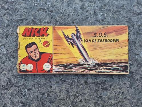 Wascher Nick 6 - SOS van de zeebodem (Metropolis 1961), Boeken, Stripverhalen, Gelezen, Eén stripboek, Verzenden