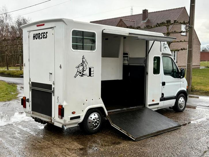 🐴Renault Master 2.5DCI Paardencamionette Horses 5zit, Dieren en Toebehoren, Paarden en Pony's | Trailers en Aanhangwagens, Zo goed als nieuw
