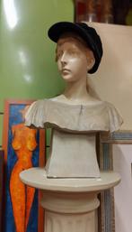 retro .vintage borstbeeld, Ophalen