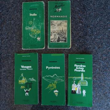 5 Michelin vintage gidsen  ( tussen. 1959- 1989). beschikbaar voor biedingen