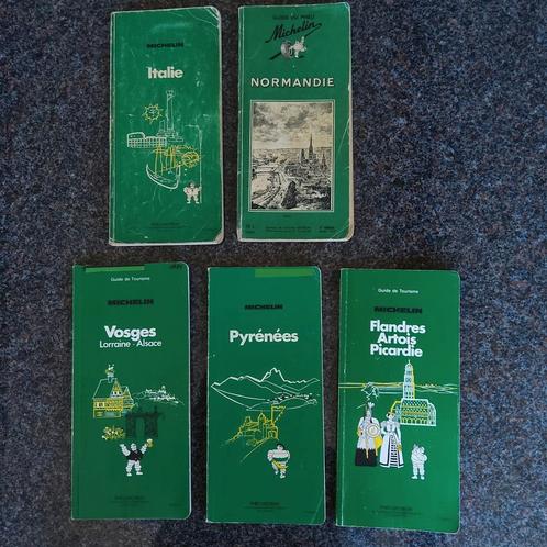 5 Michelin vintage gidsen  ( tussen. 1959- 1989)., Boeken, Reisgidsen, Gelezen, Ophalen of Verzenden