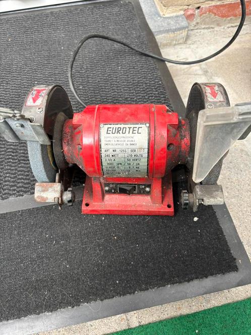 bankslijpmachine, slijpmachine eurotec, Doe-het-zelf en Bouw, Gereedschap | Slijpmachines, Gebruikt, Ophalen