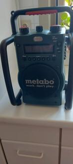 Werfradio Metabo, Audio, Tv en Foto, Ophalen of Verzenden, Zo goed als nieuw