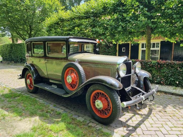 Willys knight 70b Saloon 1930, Auto's, Oldtimers, Particulier, Te koop, Overige merken, Benzine, Ophalen