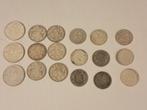 Lot 3 x 100 fr - 6 x 50 fr - 9 x 2 fr - Monnaies argent, Ophalen, Zilver, Zilver