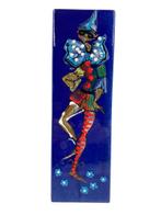 Keramische wandtegel met Pierrot-figuur, -, -, Ophalen of Verzenden, Zo goed als nieuw