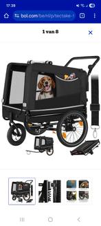 Hondenfietskar, Remorque pour chien, 20 à 40 kg, Enlèvement, Pliable