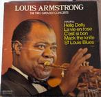 Louis Armstrong de twee beste concerten (Vinyls), Cd's en Dvd's, Vinyl | Jazz en Blues, 1960 tot 1980, Gebruikt, Ophalen of Verzenden