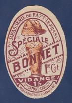 Ancienne étiquette bière "Spéciale BONNET", Comme neuf, Autres types, Enlèvement ou Envoi
