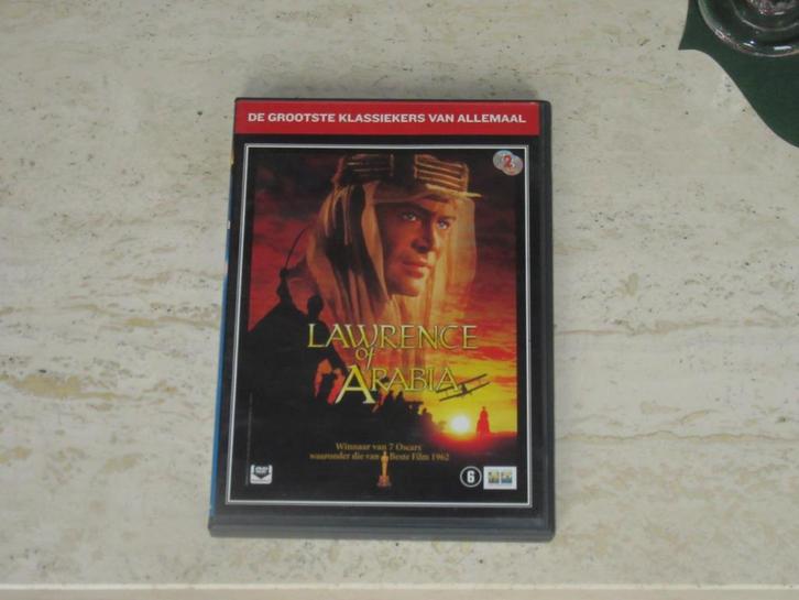 Lawrence of Arabia met Omar Sharif, Cd's en Dvd's, Dvd's | Klassiekers, Zo goed als nieuw, Actie en Avontuur, 1960 tot 1980, Vanaf 6 jaar