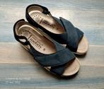 Mephisto Mobils.  Verstelbaar en met uitneembare zolen, Mephisto, Blauw, Zo goed als nieuw, Sandalen of Muiltjes