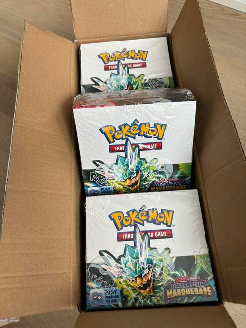 Pokémon TCG TWILIGHT MASQUERADE BOOSTER BOX SV06 36 Packs, Hobby & Loisirs créatifs, Jeux de cartes à collectionner | Pokémon