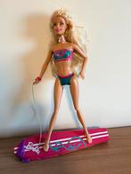 Barbie zeemeermin en surfster in 1 kan echt in het water!, Kinderen en Baby's, Speelgoed | Poppen, Ophalen of Verzenden, Zo goed als nieuw