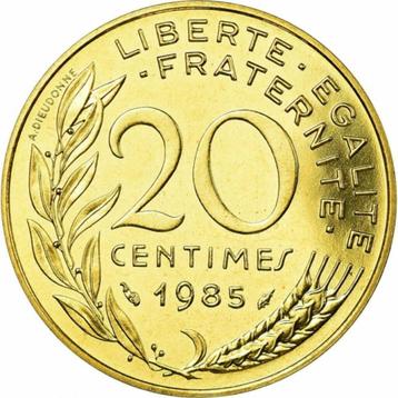 France 20 centimes, 1985