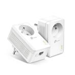 Tp-link TL-PA7017P Gigabit passthrough powerline kit, Ophalen of Verzenden, Nieuw, TP-link
