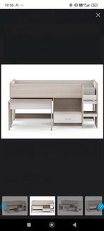 Half hoogslaper zo goed als nieuw., Kinderen en Baby's, Kinderkamer | Stapelbedden en Hoogslapers, Ophalen, Zo goed als nieuw