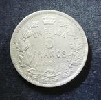 1 belga, 5 frank 1931 FR pos. A - Albert I, Postzegels en Munten, Munten | België, Verzenden, Losse munt