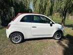 FIAT 500 CABRIO, Auto's, Voorwielaandrijving, Cabriolet, Leder en Stof, Wit