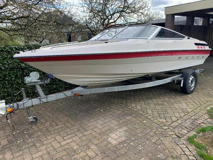 Maxum 1900sr 4.3ltr V6 (scherp geprijsd!!), Watersport en Boten, Speedboten, Gebruikt, 6 meter of meer, Benzine, 200 pk of meer