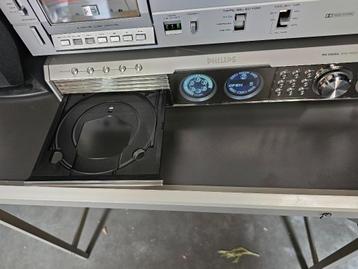 Vintage Philips muziek installatie met 5cd lader-surround,,, beschikbaar voor biedingen
