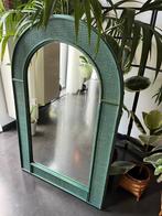 Mooie grote Rotan spiegel Boho style 113 x 70, Ophalen of Verzenden