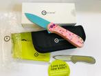 CIVIVI Dessert Warrior Elementum II Button Lock Knife Pink G, Neuf