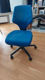 Blue office chair 360 degree rotation, Ophalen, Gebruikt