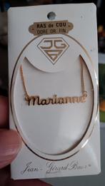 Choker - Marianne - verguld, Nieuw, Goud, Goud