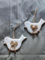 Set decoratieve vogeltjes Clayre&Eef - 2 stuks, Enlèvement ou Envoi, Comme neuf