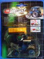 tractor met aanhangwagen op schaal diecast met veer, Nieuw, Ophalen of Verzenden